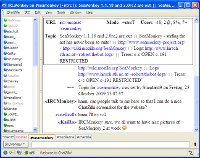 ChatZilla chat window